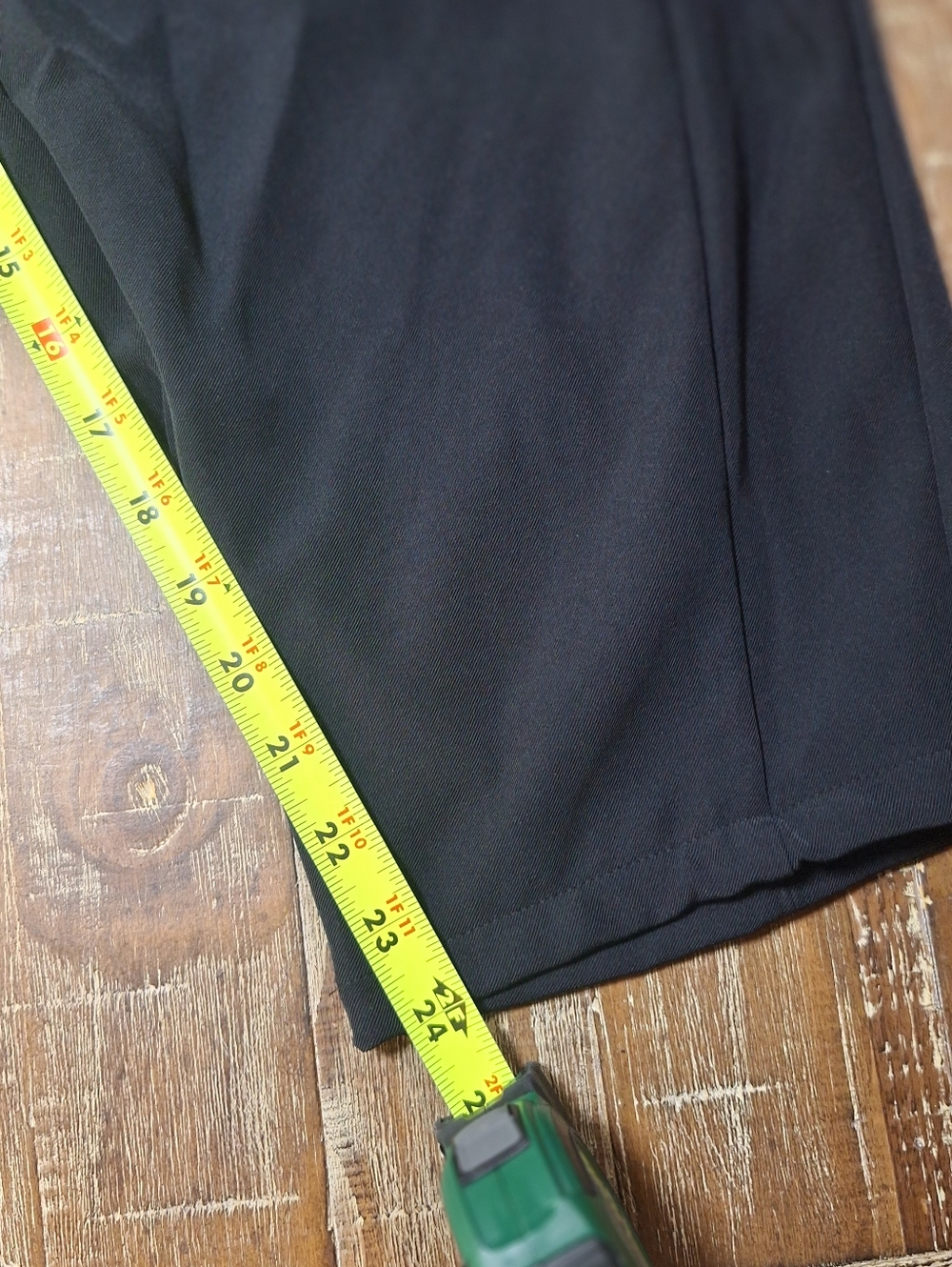 Halara Pants Women's Petite Medium Nwt's Black Slacks With Pockets Elastic Waist - Picture 5 of 6